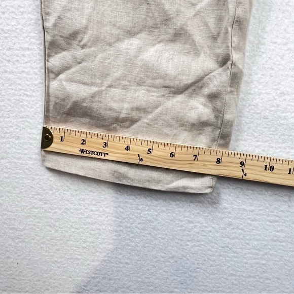 IXIMO Womens Pants Barrel Leg Linen XXL Lagenlook Coastal Beach Cream Athleisure - Picture 11 of 14